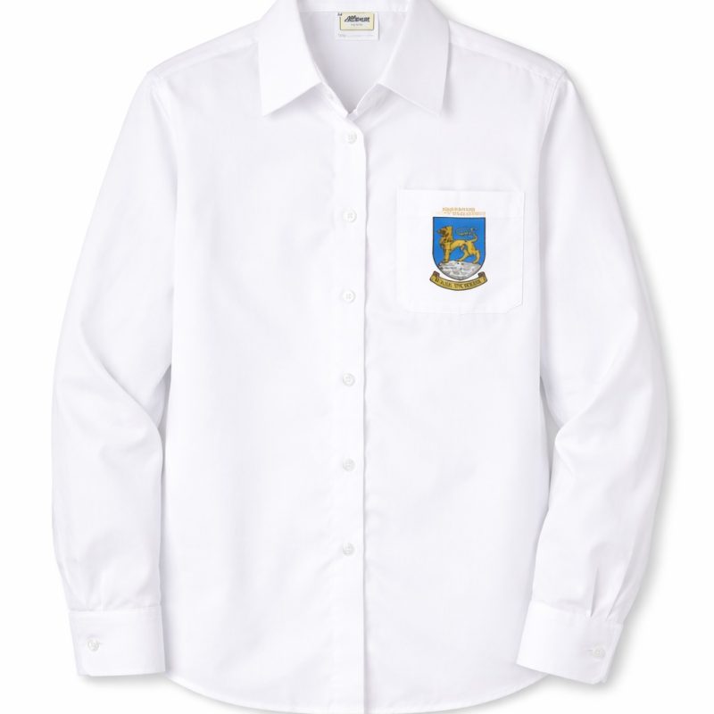 HS White shirt l/s